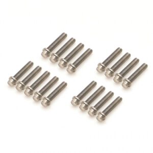 น๊อตล้อ BRPROB-06S : BOOMRACING ProBuild™สกรูน๊อตล้อ M2*9mm (20) สีเงิน