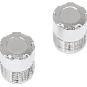 ของแต่งล้อ BRW780923PL : Boom Racing S100 ฝาครอบดุมล้อตรงกลางสเกล (2 อัน ) แพลตตินัม (ซีรีย์ XT5)