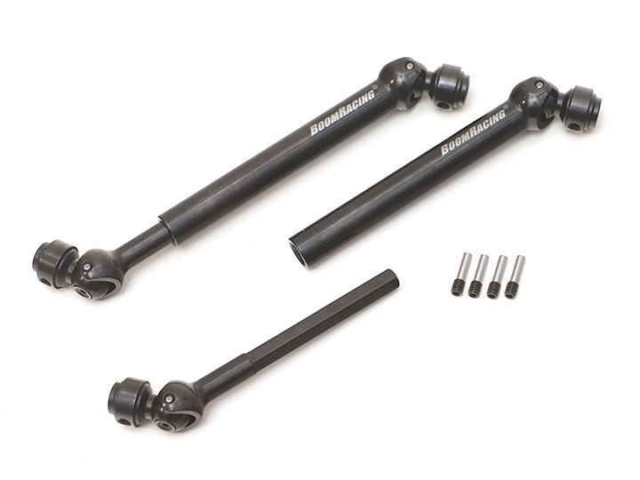 เพลากลาง BRX020043 : Boom Racing KUDU™ เพลาเหล็ก 110-130mm / อัน สำหรับ BRX02 109