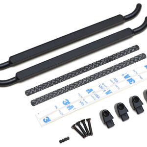 บันไดข้าง – Side Rock Sliders BRX020092 : Boom Racing ชุดบันไดข้างท่ออลูมิเนียม KUDU™ พร้อมแผ่นตีนไก่ (สีดำ) สำหรับBRX02