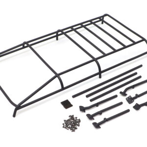 แรคหลังคา-Roof Rack BRX020096 : Boom Racing B3D™ โครงหลังคาไนล่อนสำหรับ TRC D110 Station Wagon Black for BRX02