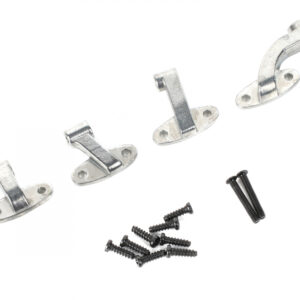 บานพับ BRX02381S : Boom Racing ชุดบานพับประตูหลัง โลหะครบชุดสำหรับ Land Rover Station Wagon