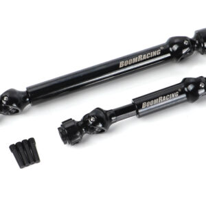 เพลากลาง BRX029043 : Boom Racing KUDU™ เพลาขับตรงกลาง CVD เหล็กกล้าสำหรับงานหนัก (2) สำหรับ BRX02 88