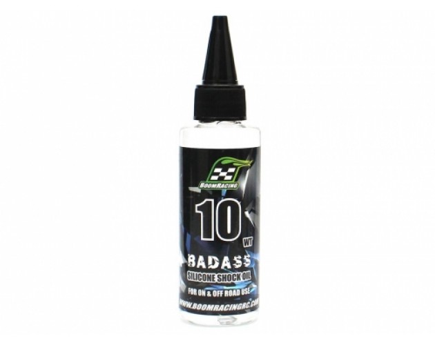 น้ำมันโช้ค BRSHK010 : Boom Racing น้ำมันโช้ค BADASS Silicone Shock Oil 10wt 60ml