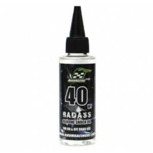 น้ำมันโช้ค BRSHK040 : Boom Racing น้ำมันโช้ค BADASS Silicone Shock Oil 40wt 60ml