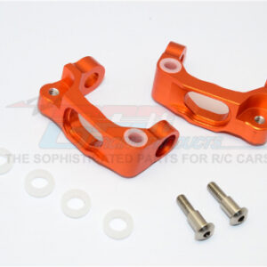 ชุดเลี้ยวหน้า CC020S : GPM Racing Aluminum C-Hub – 1 Pair Silver for Tamiya CC01