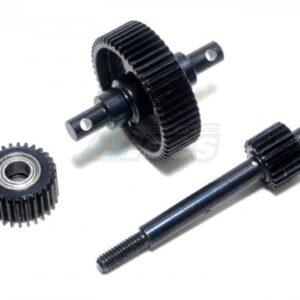 ชุดเกียร์ – Transmission SSCX038GBK : GPM Racing ชุดเฟืองเกียร์โลหะสำหรับ Axial SCX10