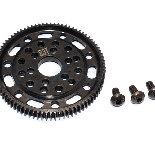 ชุดเกียร์ SSCX083TBK : GPM Racing สเปอร์เกียร์ 48 Pitch 83T – 1Pc สำหรับ Axial Wraith /scx10