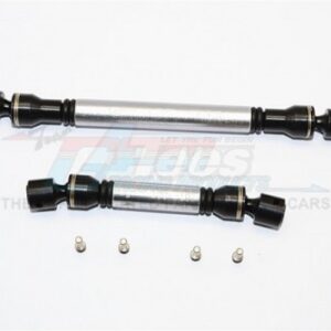 เพลากลาง SSCX2037FRGS : GPM หน้า+หลัง สี เทาดำ หรับรถ SCX10 II 90046 Only