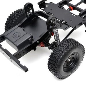 ขายึดโช๊ค-Shock Tower BRQ763027 :Team Raffee Co. โช้คอัพหลังอลูมิเนียม Hoops (2) สำหรับ Defender D90/D110