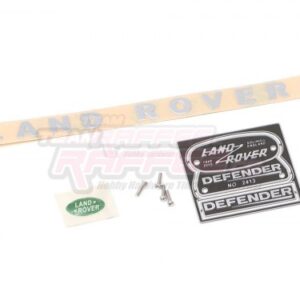 โลโก้,ตราสัญญลักษณ์ TRC/302226BK TRC/302226G : Team Raffee Co. สติ๊กเกอร์และโลโก้โลหะสำหรับ D90/D110