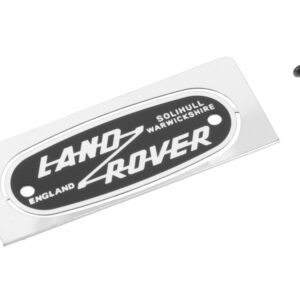 โลโก้,ตราสัญลักษณ์ TRC/302226BK BRX02361 : Boom Racing ป้ายสแตนเลส Land Rover® สำหรับ BRX02 88