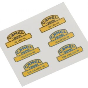 โลโก้,ตราสัญญลักษณ์ TRC/302405 : Team Raffee Co. Camel History Collection สติ๊กเกอร์ (6)