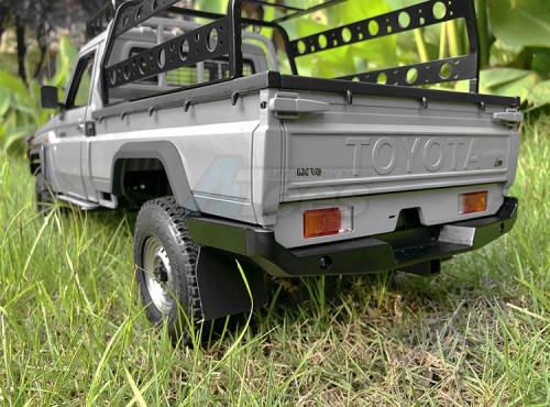 กันชน(หลัง) VM/D-AA20 : VM Aluminum Rear Bumper (Black) for Boom Racing BRX01 - Image 4