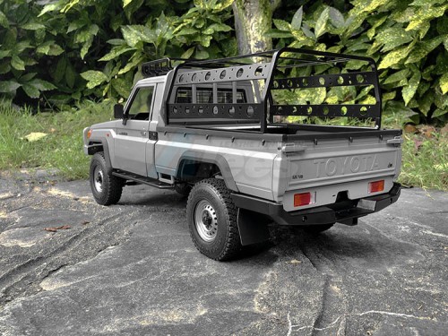 กันชน(หลัง) VM/D-AA20 : VM Aluminum Rear Bumper (Black) for Boom Racing BRX01 - Image 2