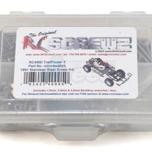 น๊อต RCS/rc4wd005 : RCScrew ชุดสกรู พร้อมกล่อง RC4WD for RC4WD Trail Finder 2
