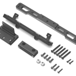 ขายึดบอดี้ BRLC7202 : Boom Racing ตัวยึดบอดี้อลูมิเนียมแบบปลดเร็ว สำหรับบอดี้แข็ง Team Raffee Co. Discovery 1/10 กับแชสซีร์ (BRX01)