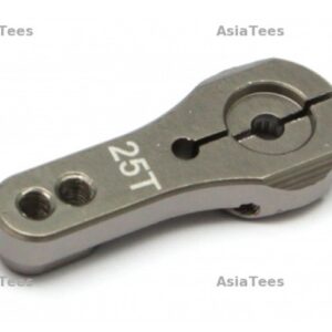 เซอร์โว BRVKH7025TGM : Boom Racing Aluminum Servo Horn (25T) for Futaba Savox Gun Metal