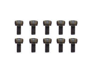 น๊อต AXA083 : AXIAL M3x6mm Cap Head (Black) (10pcs)