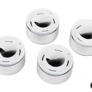 ล้อ 1.9 VVV-C1306 : CCHAND ล้ออะลูมิเนียม CAP ขนาด 1.9 นิ้ว (สีขาว)