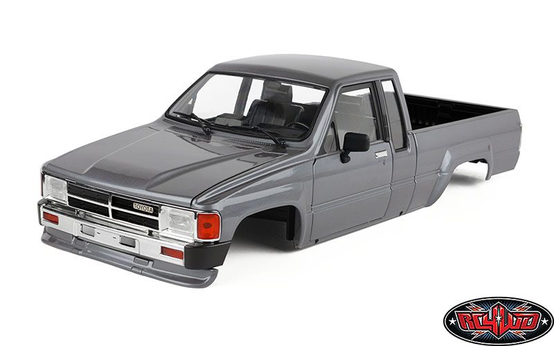 บอดี้แข็ง Z-B0271 : RC4WD บ อดี้แข็งทำสีมาจากโรงงาน 1987 Toyota XtraCab Hard Body สีเทา - Image 18