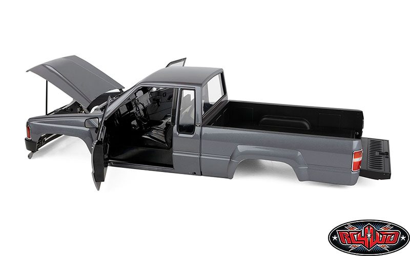 บอดี้แข็ง Z-B0271 : RC4WD บ อดี้แข็งทำสีมาจากโรงงาน 1987 Toyota XtraCab Hard Body สีเทา - Image 10