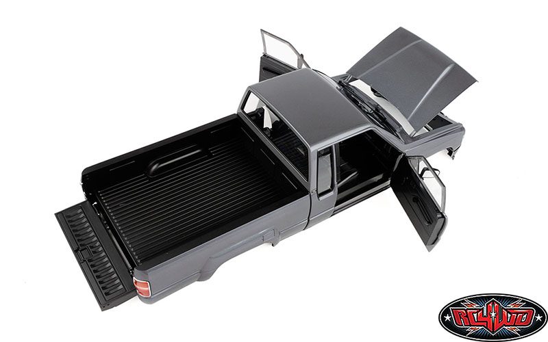 บอดี้แข็ง Z-B0271 : RC4WD บ อดี้แข็งทำสีมาจากโรงงาน 1987 Toyota XtraCab Hard Body สีเทา - Image 9