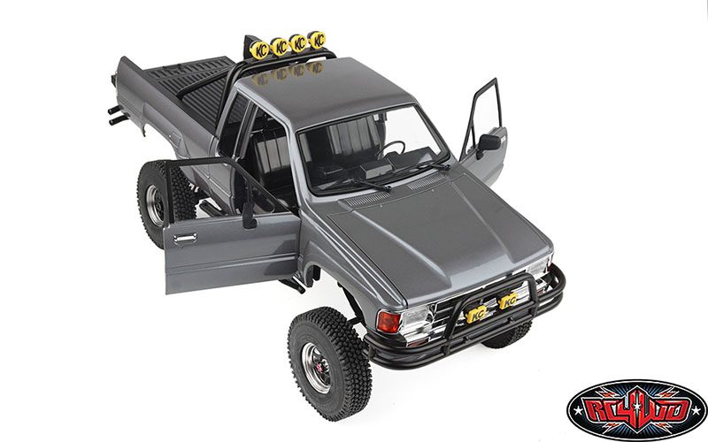 บอดี้แข็ง Z-B0271 : RC4WD บ อดี้แข็งทำสีมาจากโรงงาน 1987 Toyota XtraCab Hard Body สีเทา - Image 4