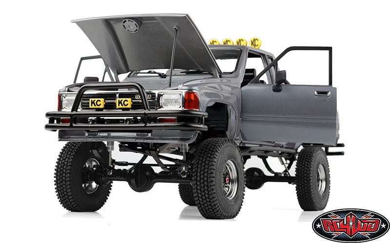บอดี้แข็ง Z-B0271 : RC4WD บ อดี้แข็งทำสีมาจากโรงงาน 1987 Toyota XtraCab Hard Body สีเทา - Image 3