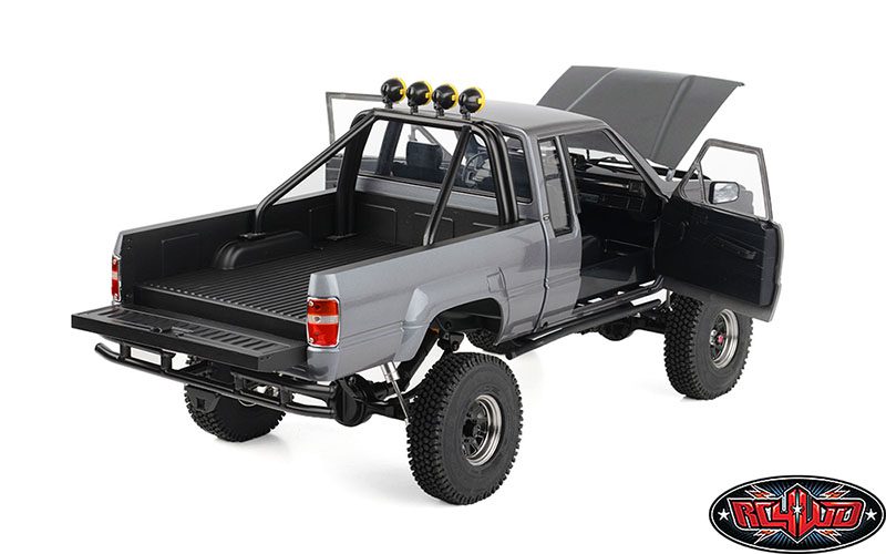 บอดี้แข็ง Z-B0271 : RC4WD บ อดี้แข็งทำสีมาจากโรงงาน 1987 Toyota XtraCab Hard Body สีเทา - Image 2