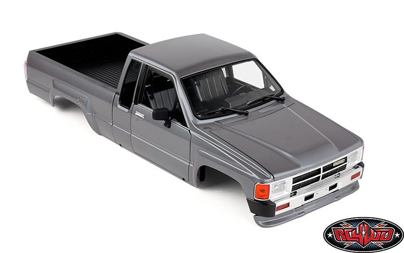 บอดี้แข็ง Z-B0271 : RC4WD บ อดี้แข็งทำสีมาจากโรงงาน 1987 Toyota XtraCab Hard Body สีเทา - Image 13