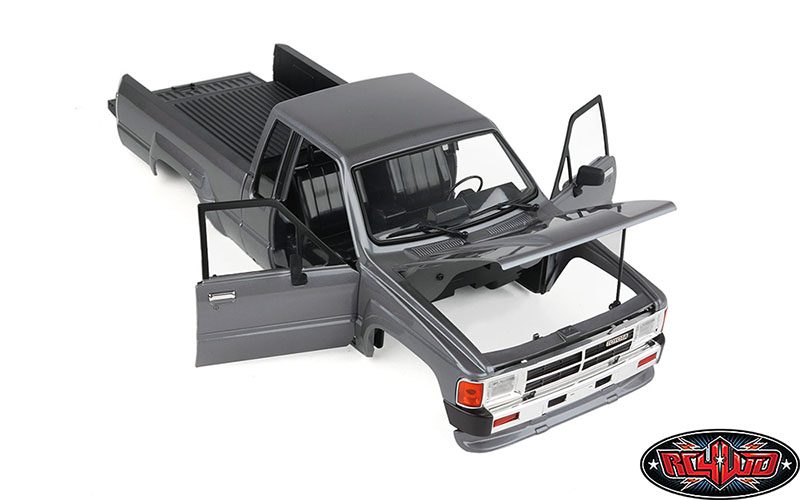 บอดี้แข็ง Z-B0271 : RC4WD บ อดี้แข็งทำสีมาจากโรงงาน 1987 Toyota XtraCab Hard Body สีเทา
