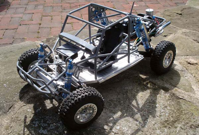โช๊ค Z-D0031 : RC4WD โช๊คอัพสเกล King Off-Road แบบ Piggyback พร้อมกระปุกน้ำมันหลอก (100 มม.) - Image 4
