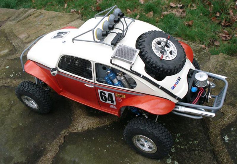 โช๊ค Z-D0031 : RC4WD โช๊คอัพสเกล King Off-Road แบบ Piggyback พร้อมกระปุกน้ำมันหลอก (100 มม.) - Image 2