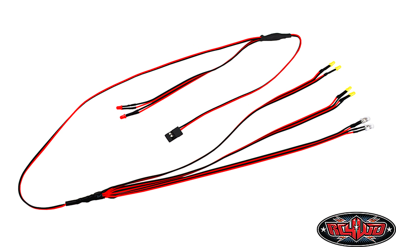 ไฟ - Light Z-E0039 : RC4WD ระบบไฟแสงสว่าง สำหรับ Toyota 1985 4Runner และ 1987 XtraCab Hard Body V2