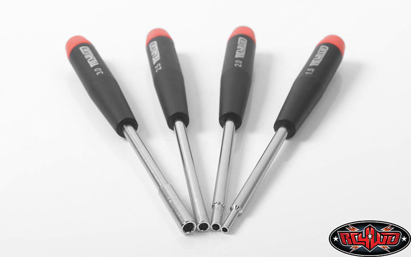 เครื่องมือ Z-F0030 : RC4WD ชุดบล๊อคไขควง 4 ชิ้น METRIC HEX - Image 2