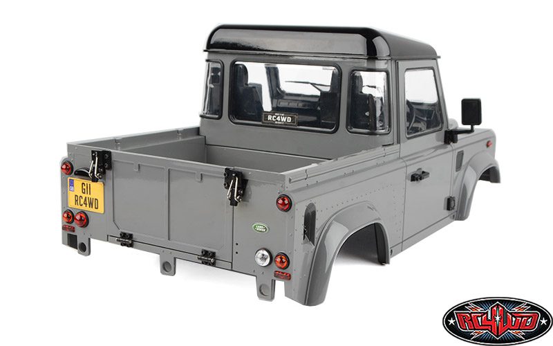 รถสเกลพร้อมเล่น Z-RTR0065 :RC4WD Gelande II RTR พร้อมชุดตัวถัง Land Rover Defender D90 ปี 2015 (สีเทา) - Image 17