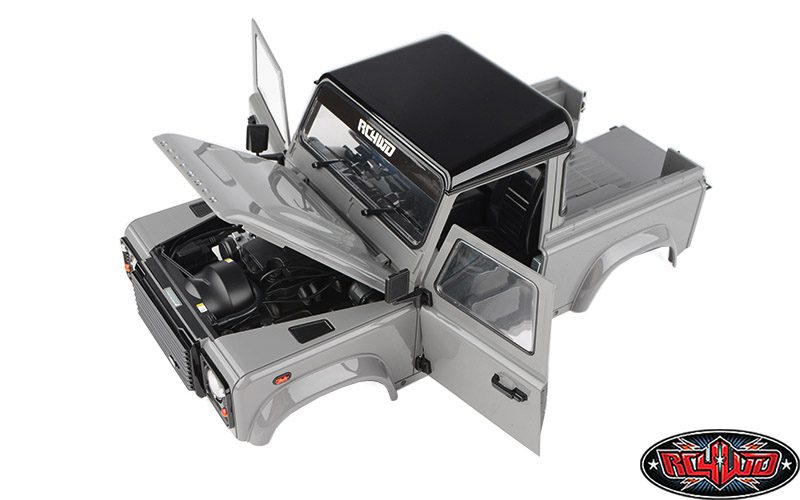 รถสเกลพร้อมเล่น Z-RTR0065 :RC4WD Gelande II RTR พร้อมชุดตัวถัง Land Rover Defender D90 ปี 2015 (สีเทา) - Image 16