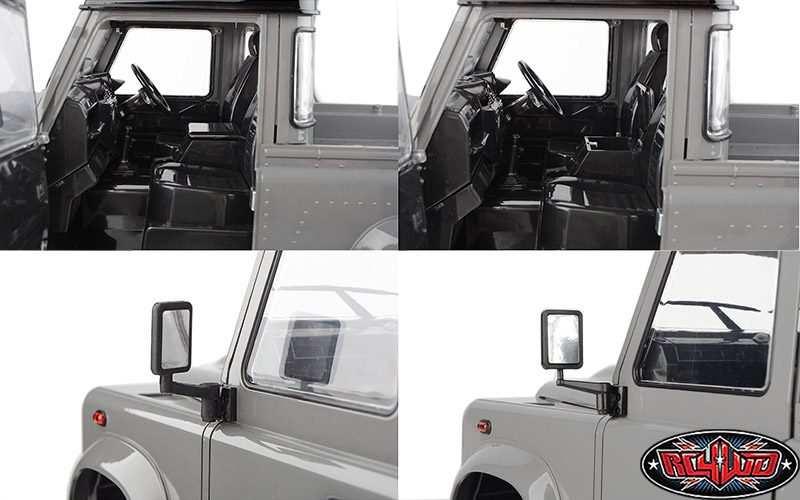 รถสเกลพร้อมเล่น Z-RTR0065 :RC4WD Gelande II RTR พร้อมชุดตัวถัง Land Rover Defender D90 ปี 2015 (สีเทา) - Image 26