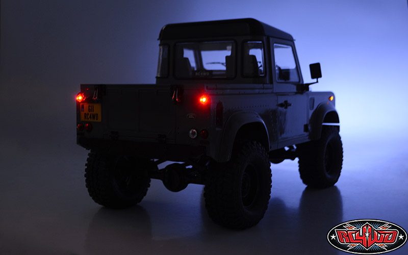 รถสเกลพร้อมเล่น Z-RTR0065 :RC4WD Gelande II RTR พร้อมชุดตัวถัง Land Rover Defender D90 ปี 2015 (สีเทา) - Image 21