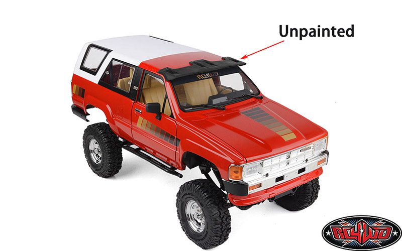 ของแต่ง – Scale Accessories Z-S0505 : RC4WD ที่บังแดดกระจกหน้ารถยนต์สำหรับ Toyota XtraCab และ 4Runner - Image 3