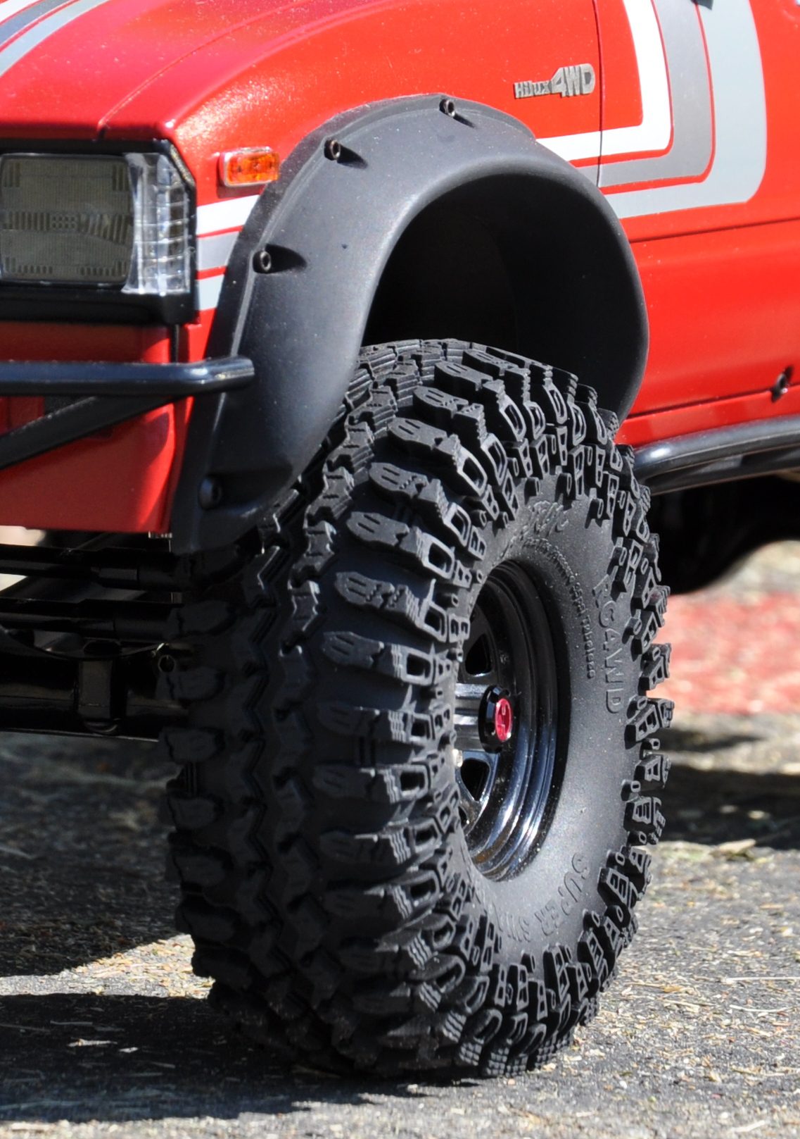 โป่งล้อ Z-S0590 : RC4WD Big Boss โป่งล้อยางสำหรับ Tamiya Hilux and RC4WD Mojave Body - Image 4