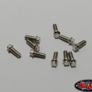 น๊อต Z-S0624: RC4WD Miniature Scale Hex Bolts (M2 x 5mm) (Silver)