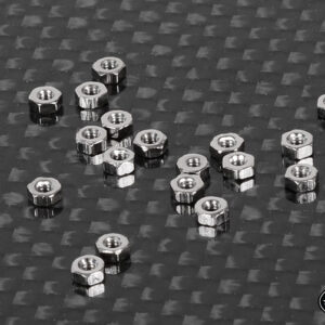 น๊อต Z-S1230 : RC4WD REGULAR M1.6 NUTS (SILVER)