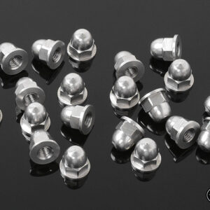 น๊อต Z-S1722 : RC4WD M3 FLANGED ACORN NUTS (SILVER)