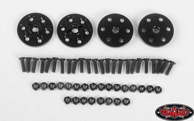 ดุมล้อ Z-S1913 : RC4WD ดุมล้อเหล็กแบบหน้าแคบ ใช้ระบบดุมล้อ 6 รูน๊อต