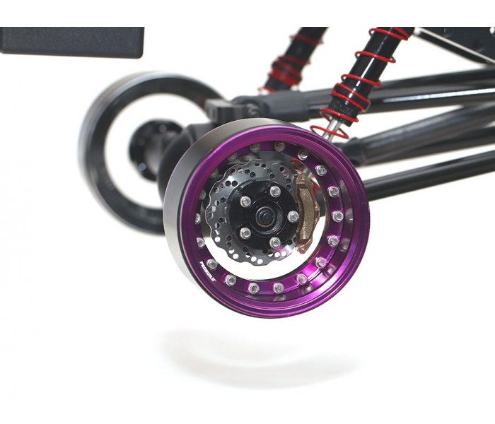 ของแต่ง BRLC7093 : Boom Racing จานเบรกเจาะลายหยักสแตนเลส 12 มม. หกเหลี่ยม (2) - Image 2
