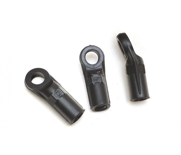 หัวบอล -Rod Ends BRW750307D : Boom Racing KUDU™ ปลายก้านไนลอน M4 ยาว 20.00mm (Upwards) พร้อมลูกเดือย (5.8x3x7.4mm) (10อัน) - Image 2