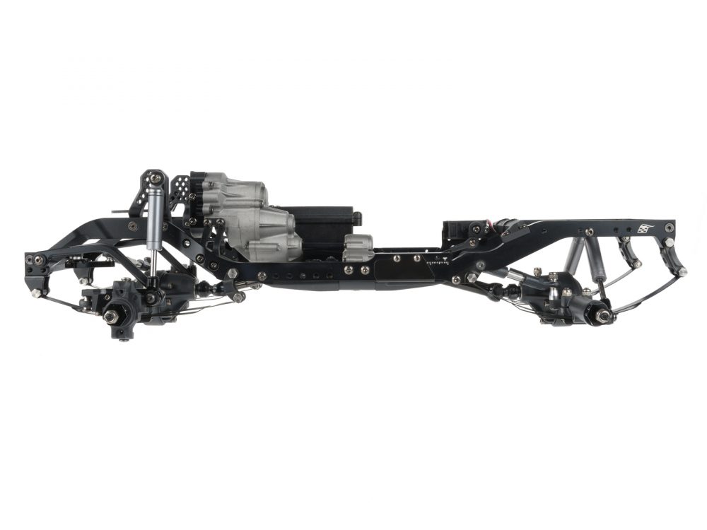 รถสเกลชุดคิท BR8011 : BOOMRACING ชุดคิทสำหรับสร้างรถสเกล 1/10 ขับเคลื่อน 4 ล้อ พร้อมฐานล้อปรับได้
