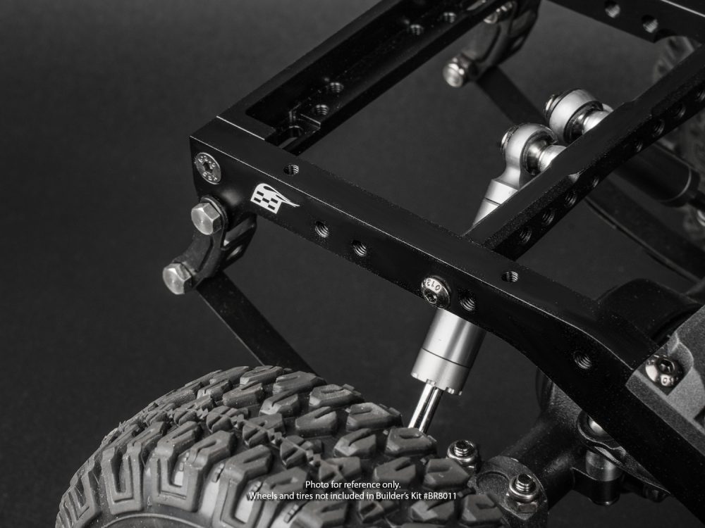 รถสเกลชุดคิท BR8011 : BOOMRACING ชุดคิทสำหรับสร้างรถสเกล 1/10 ขับเคลื่อน 4 ล้อ พร้อมฐานล้อปรับได้ - Image 12